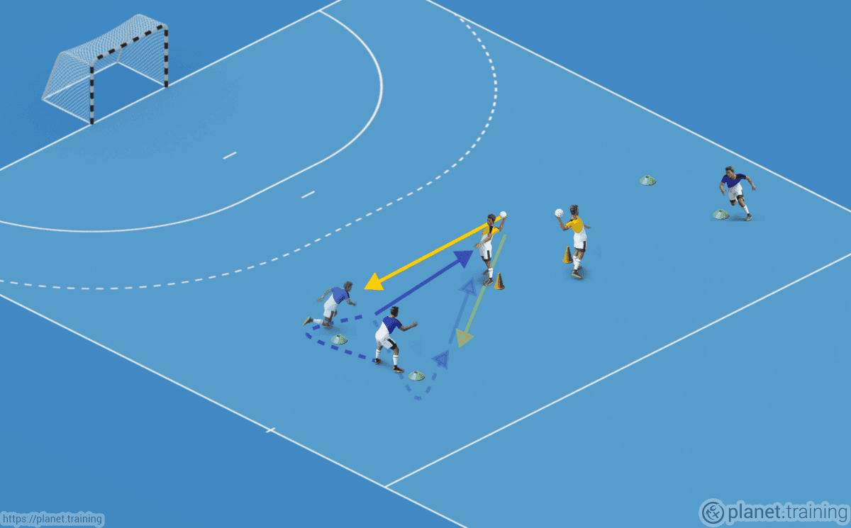 Handball Drills Passing